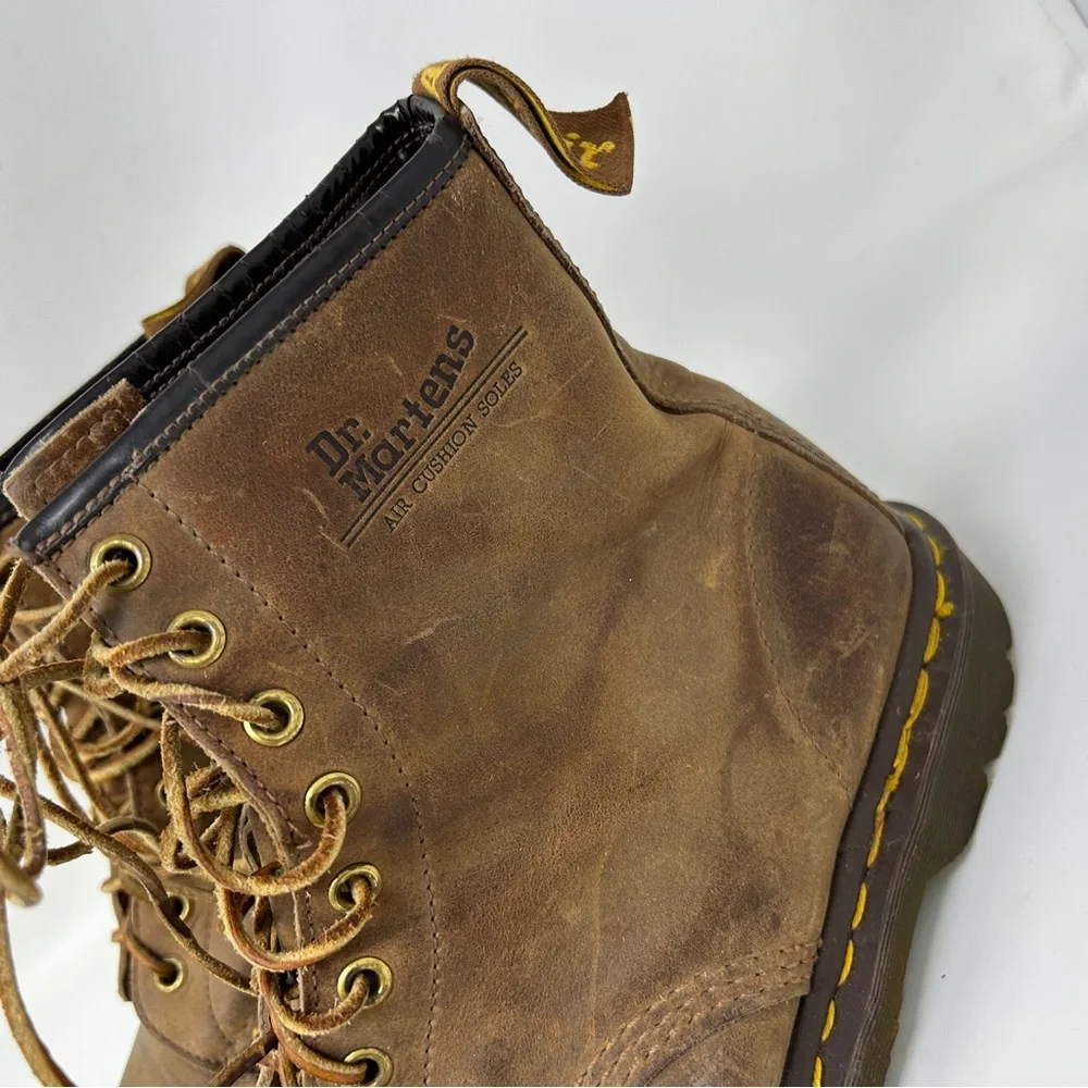 Dr. Martens Vintage leather SIZE UK 10 OR US 12 MADE IN ENGLAND need shoelaces_13